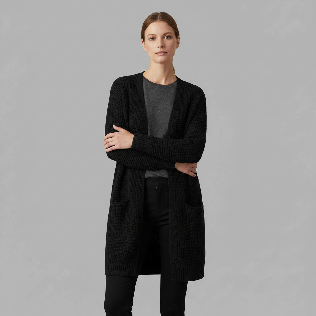 Eleganter Damen Cardigan | Vielseitige Strickjacke