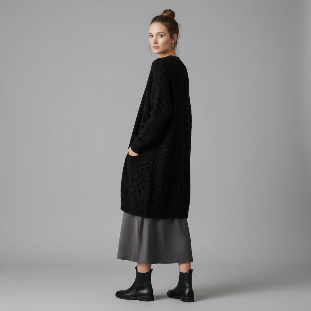 Eleganter Damen Cardigan | Vielseitige Strickjacke