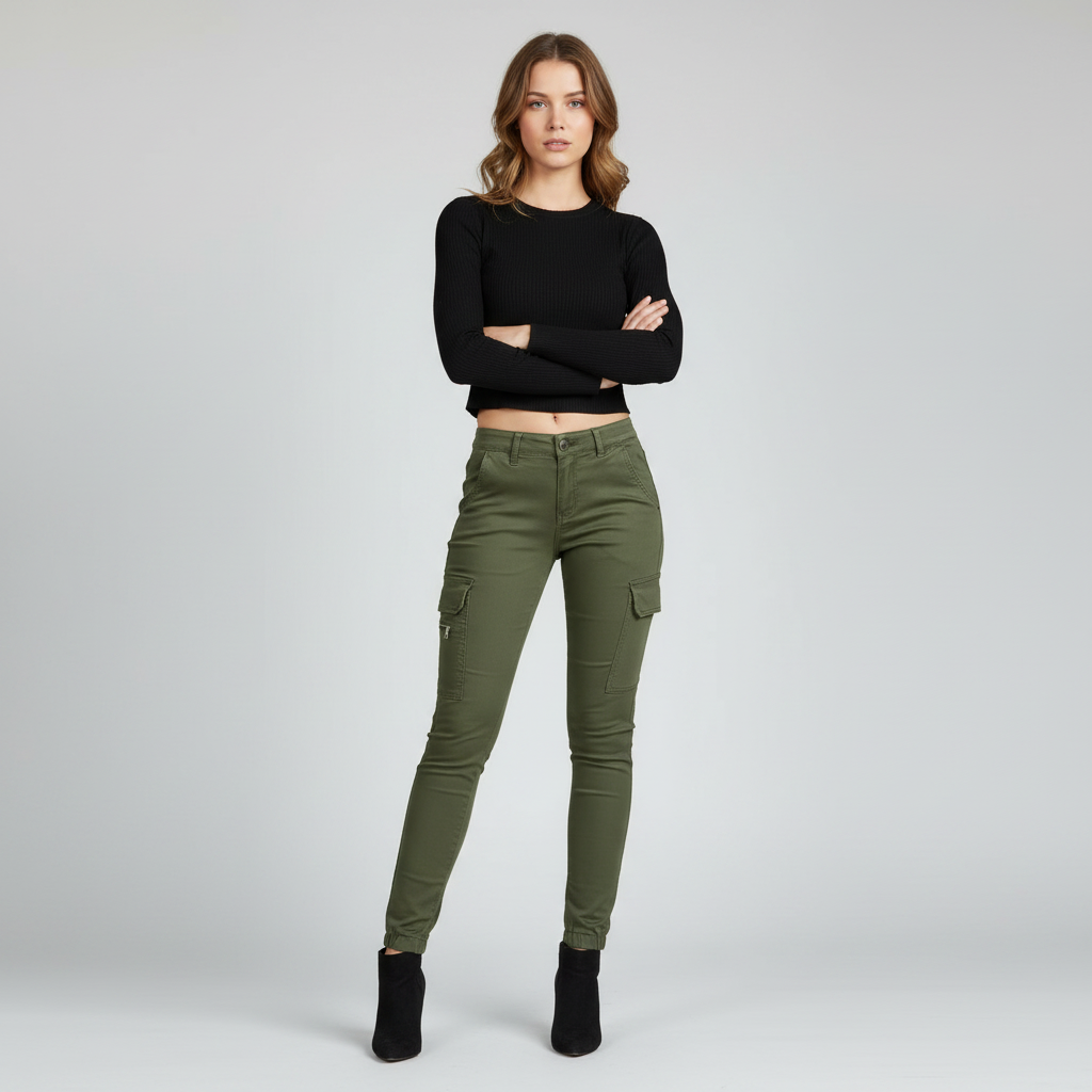 Moderne Cargo Hose Damen | Urbaner Stil mit Taschen