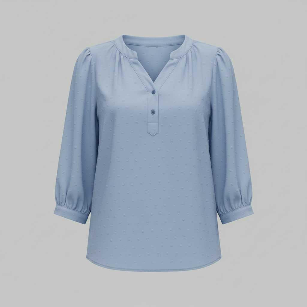 Patchwork Bluse für Damen | Modische Freizeitbluse