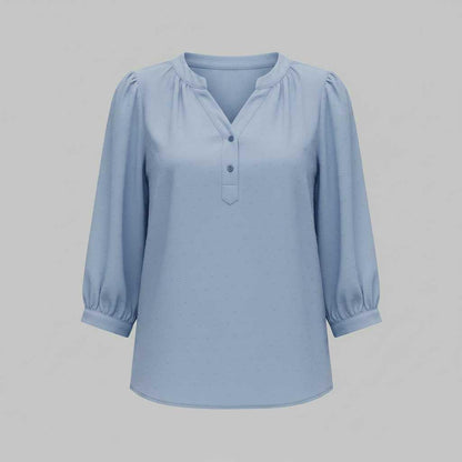 Patchwork Bluse für Damen | Modische Freizeitbluse