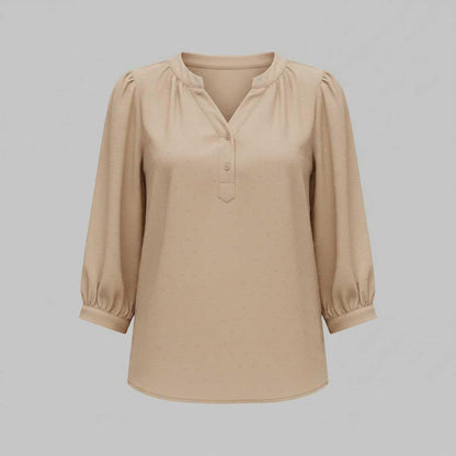 Patchwork Bluse für Damen | Modische Freizeitbluse