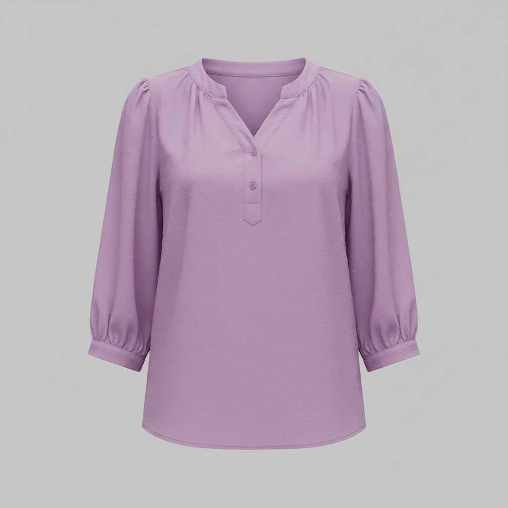 Patchwork Bluse für Damen | Modische Freizeitbluse
