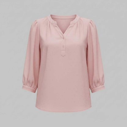 Patchwork Bluse für Damen | Modische Freizeitbluse