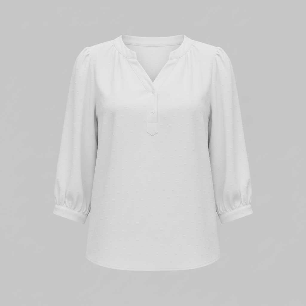 Patchwork Bluse für Damen | Modische Freizeitbluse