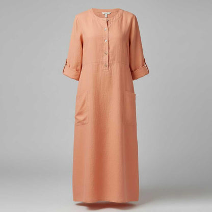 Tina | Stilvolles Sommerkleid Damen aus Atmungsaktivem Material