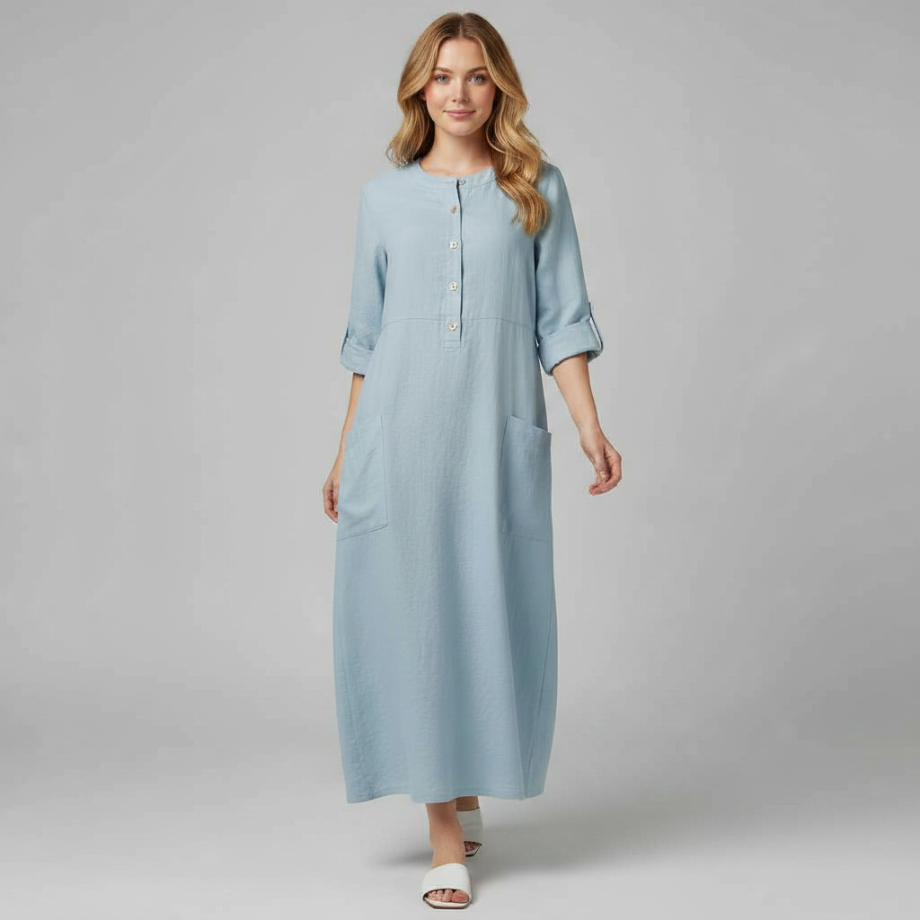 Tina | Stilvolles Sommerkleid Damen aus Atmungsaktivem Material