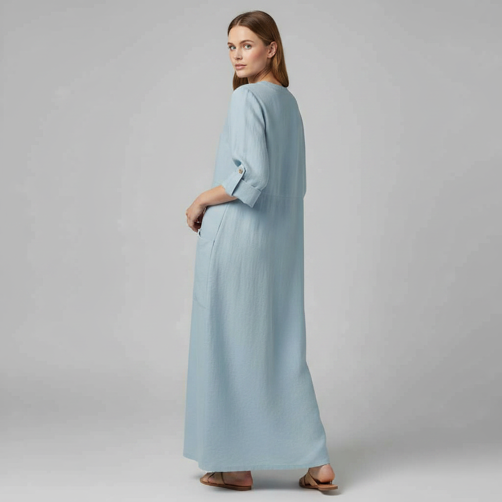 Tina | Stilvolles Sommerkleid Damen aus Atmungsaktivem Material
