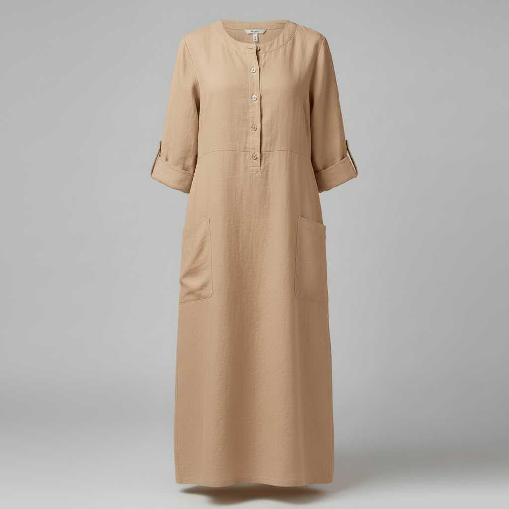 Tina | Stilvolles Sommerkleid Damen aus Atmungsaktivem Material